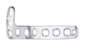 Пластина  L-образная тибиальная проксимальная с УС, 6 отв.